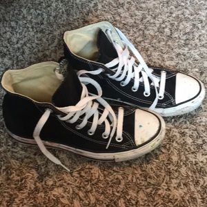Black converse
